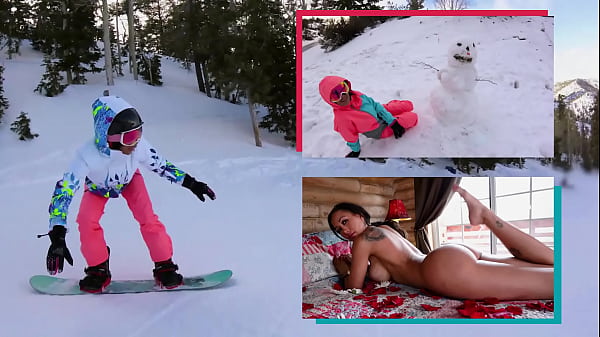 BANGBROS – Does Amia Miley Wanna Build A Snowmannnnn? Yes. And She Wants To Bounce Her Big Ass On Cock, Too!