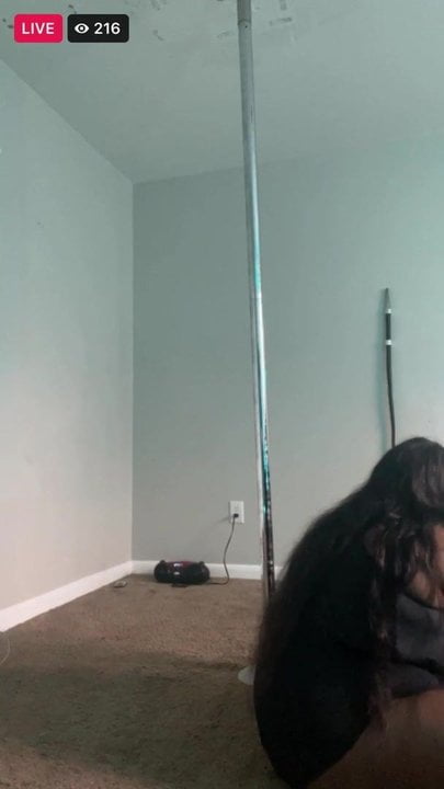 Fat black stripper bitch